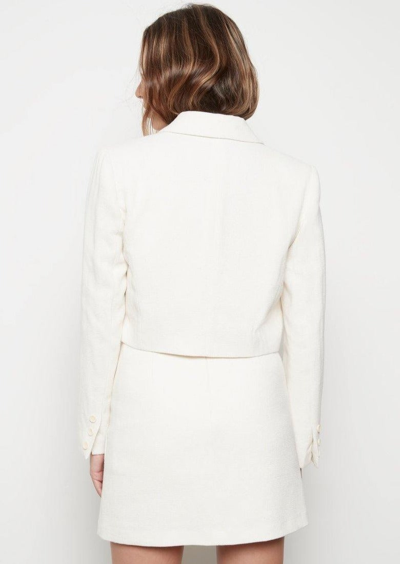 Avenue beige crop jacket