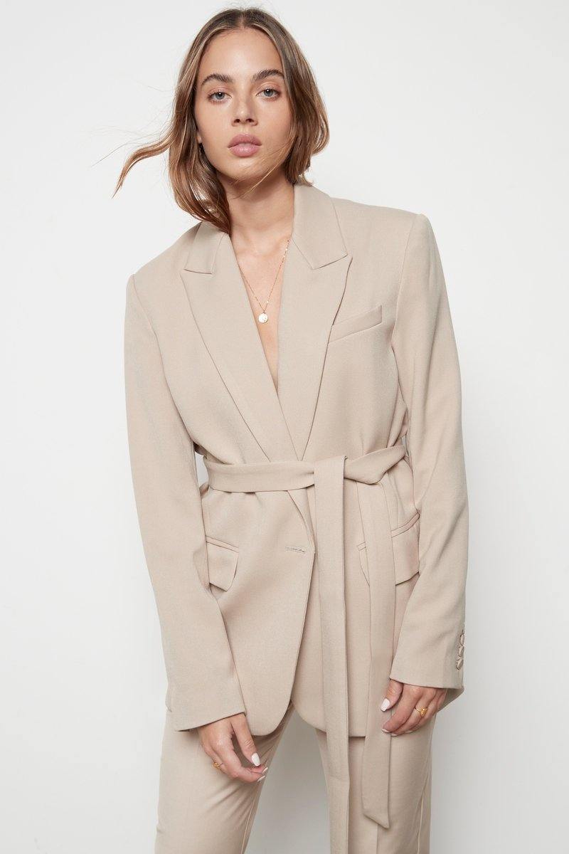 Manhattan beige oversized blazer